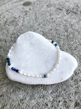 Lade das Bild in den Galerie-Viewer, Armband aus Perlen, Lapislazuli & Silber