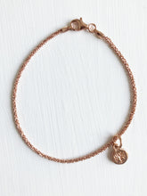 Lade das Bild in den Galerie-Viewer, Armband aus rosévergoldetem Silber mit Lebensbaum-Anhänger online bestellen