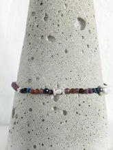 Lade das Bild in den Galerie-Viewer, Armband aus Saphir & Rubin