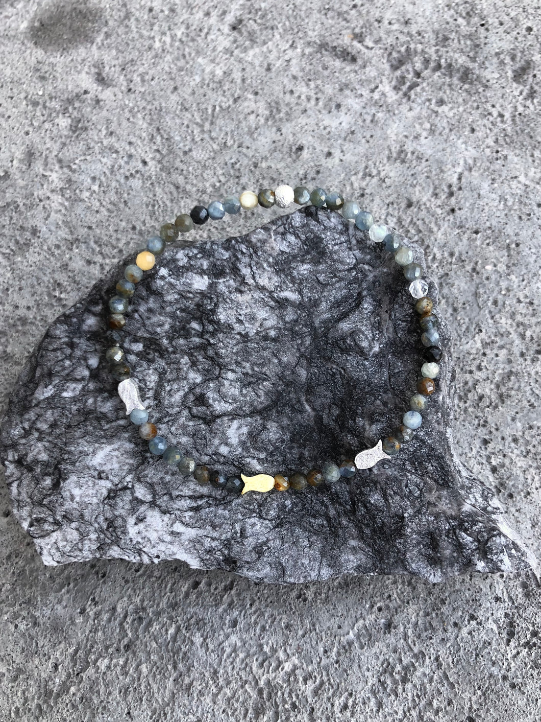 Armband aus Kyanit & Silber